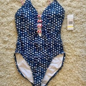 Women’s American Flag Print Swimsuit One piece